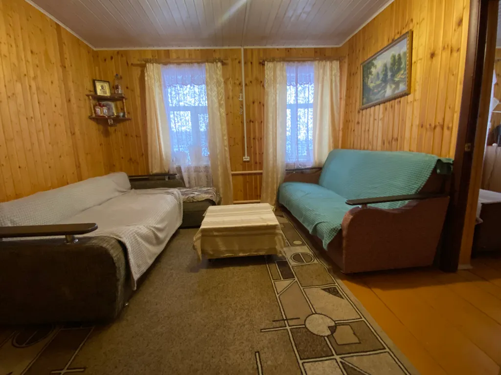 Дом с печкой, баней и речкой