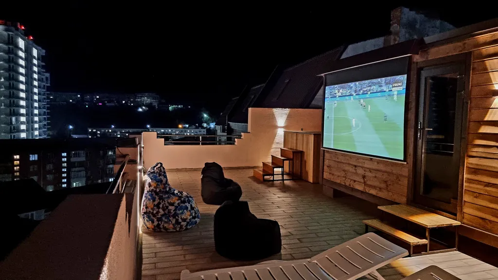 Таунхаус с панорамной эксплуатируемой крышей