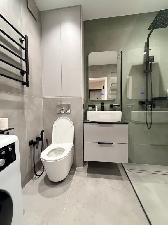 Современная студия в новом доме