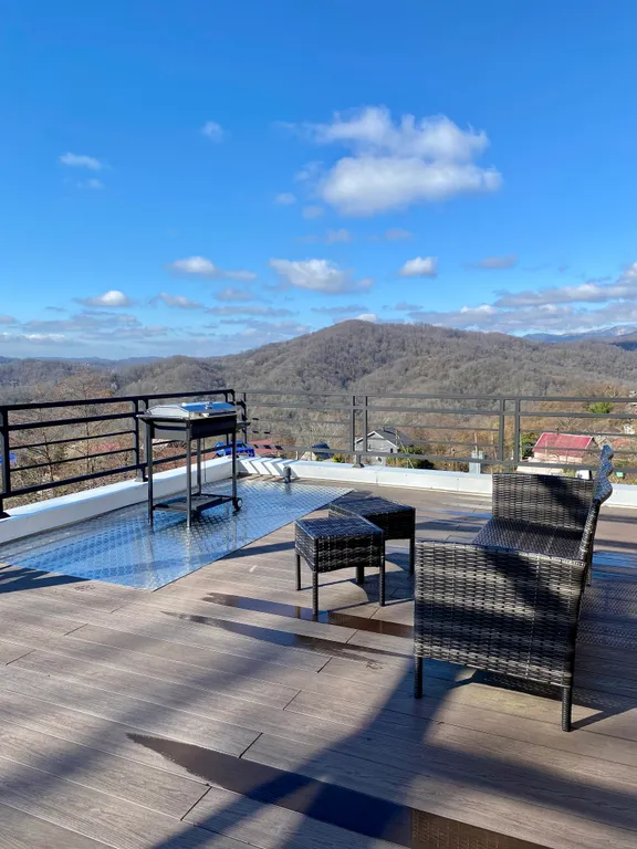 Коттедж Дом в стиле Хай - Тек — Галицино