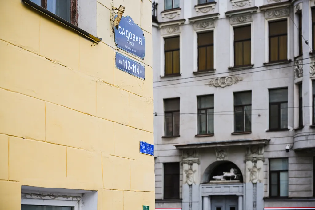 Квартира Элегантная однокомнатная квартира с видом на сад — Санкт-Петербург