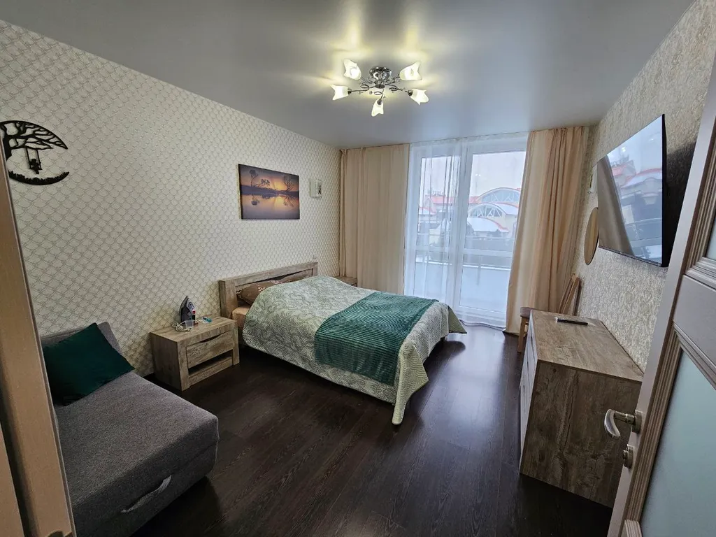 Новая 1-комнатная квартира — аренда посуточно в Светлогорск