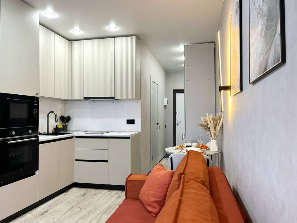 Квартира Современная студия на 14 этаже — аренда посуточно в Ульяновск