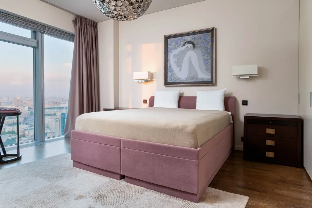 Апартаменты Москва Сити вид - золотой угол