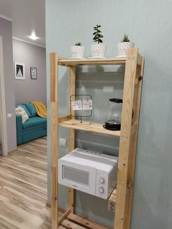 Новые апартаменты в скандинавском стиле с кондиционером