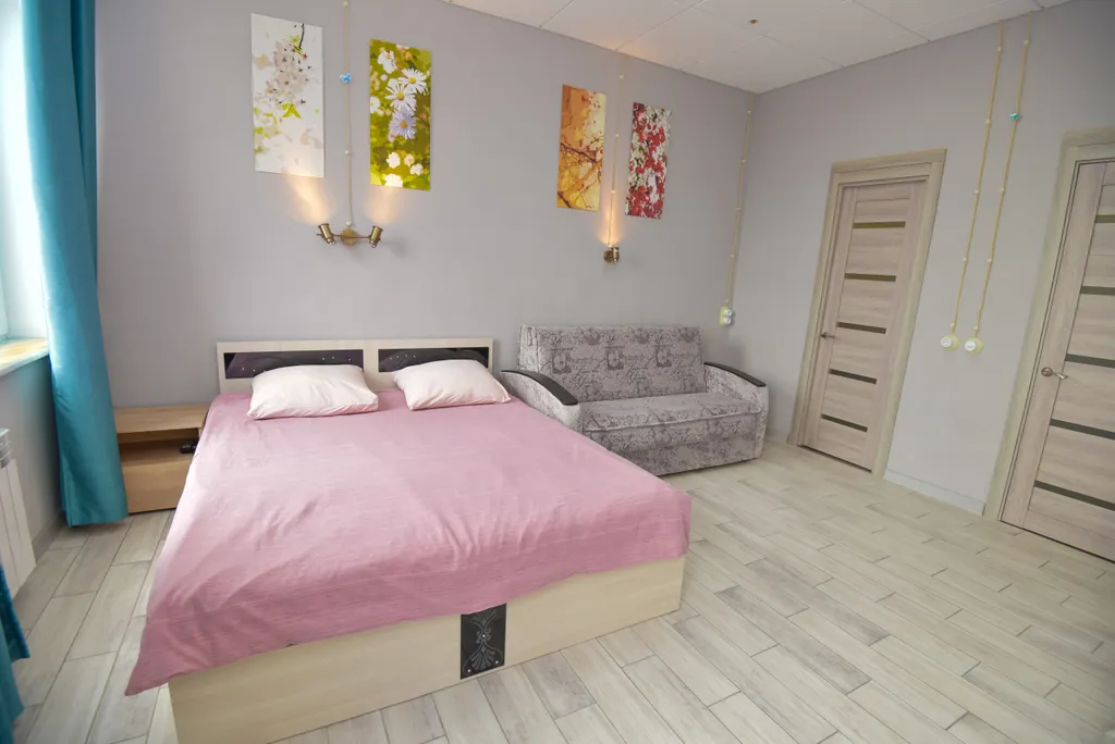 Просторная студия с шикарным видом на город