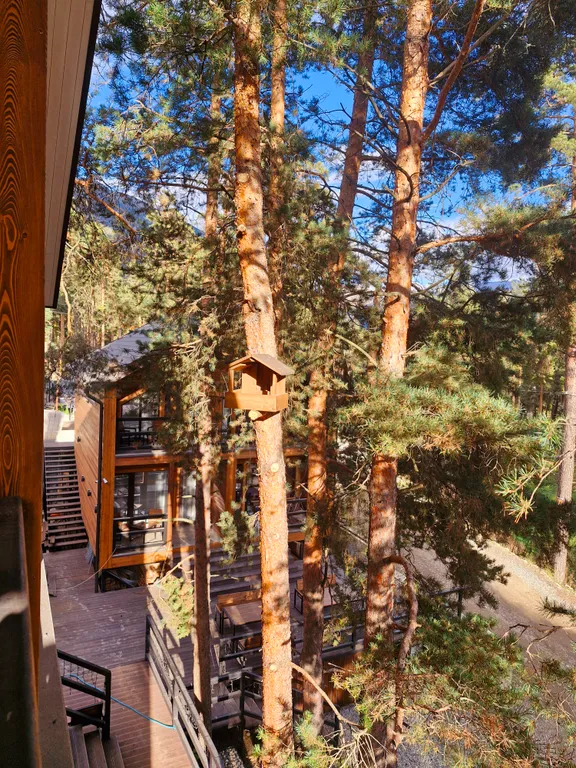 Квартира Квартира Уютная студия с балконом — Архыз