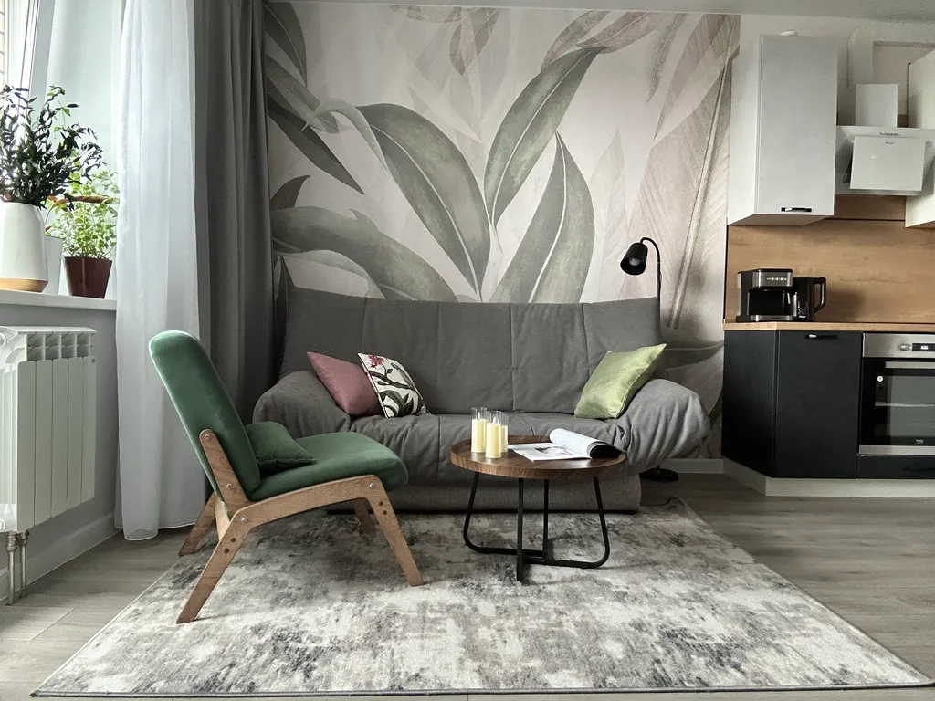 Чистота и комфорт в новой квартире центра города.