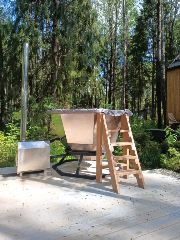 Домик в лесу на берегу Плещеева Озера