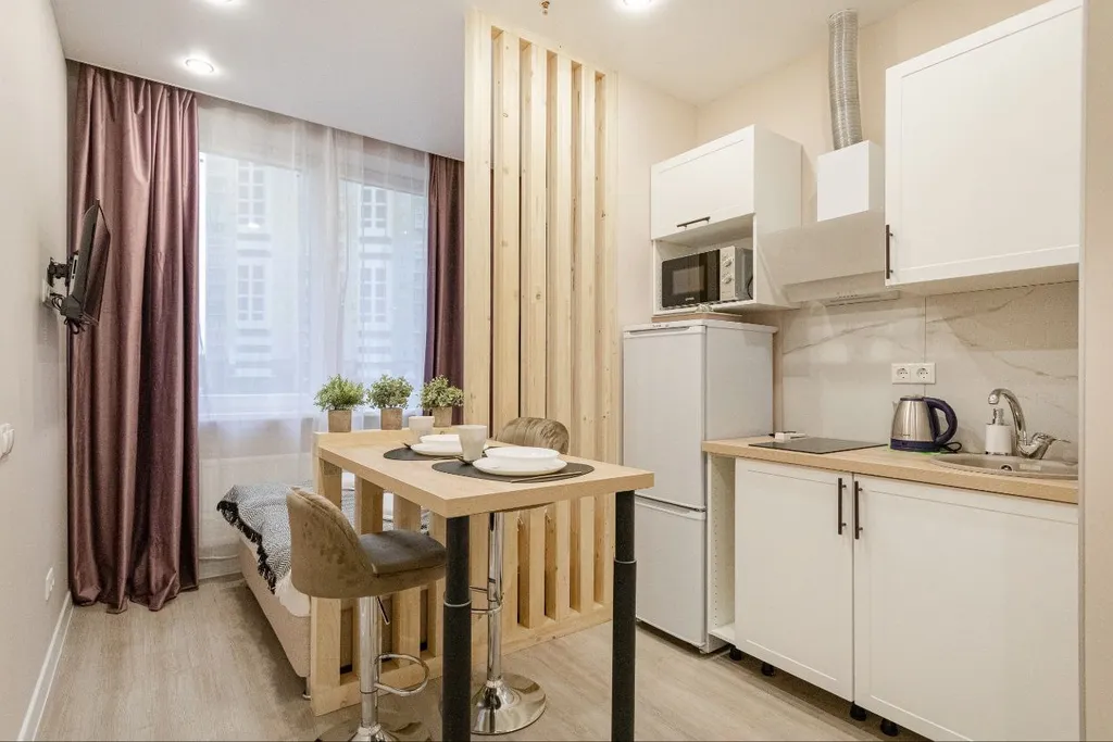 Уютная студия в 10 минутах от аэропорта VKO Внуково