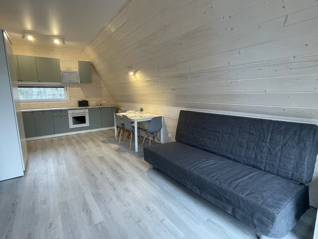 Коттедж Уютный дом аттик А-фрейм у Снетковского озера — Ларионово