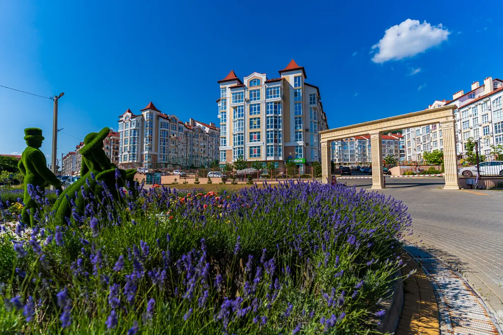 Квартира Стильная квартира-студия в жк прованс — Геленджик