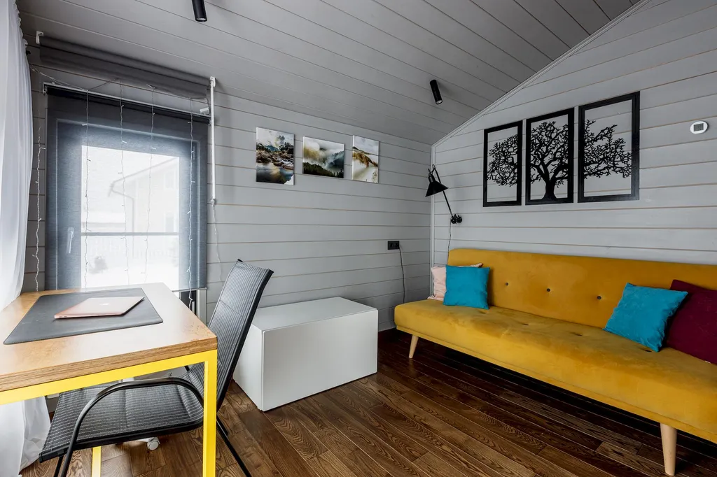 Коттедж Уютный дом с баней, вблизи водохранилища — Лопотово