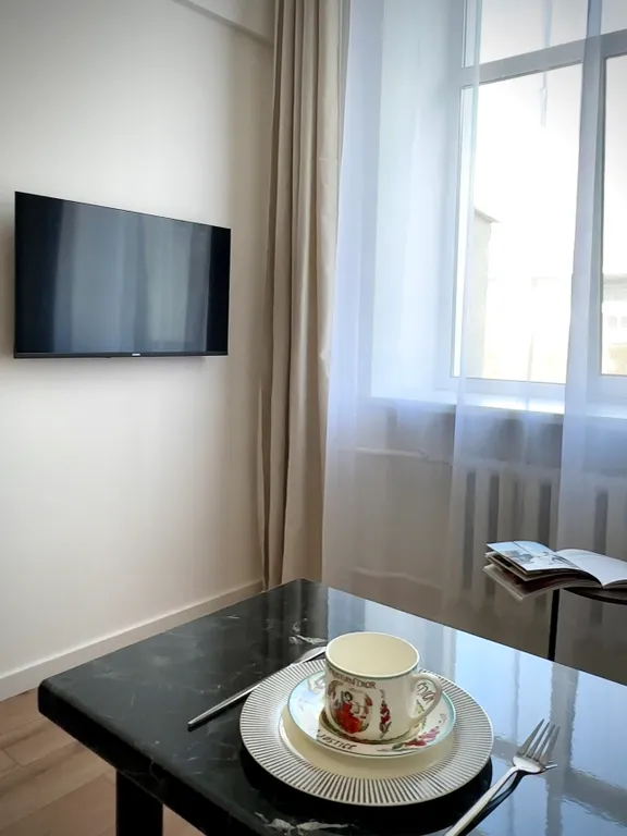 Уютная студия с евроремонтом