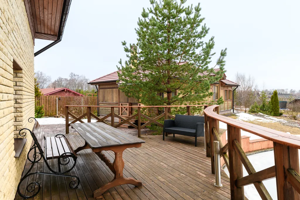 Дом на берегу Рузского водохранилища