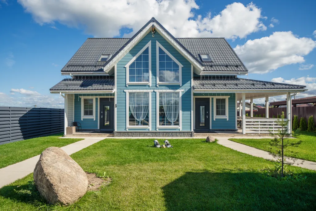 Коттедж Panda House XL с баней на дровах — аренда посуточно в Коммунар