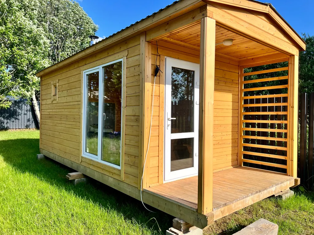 2-комнатный дом с баней