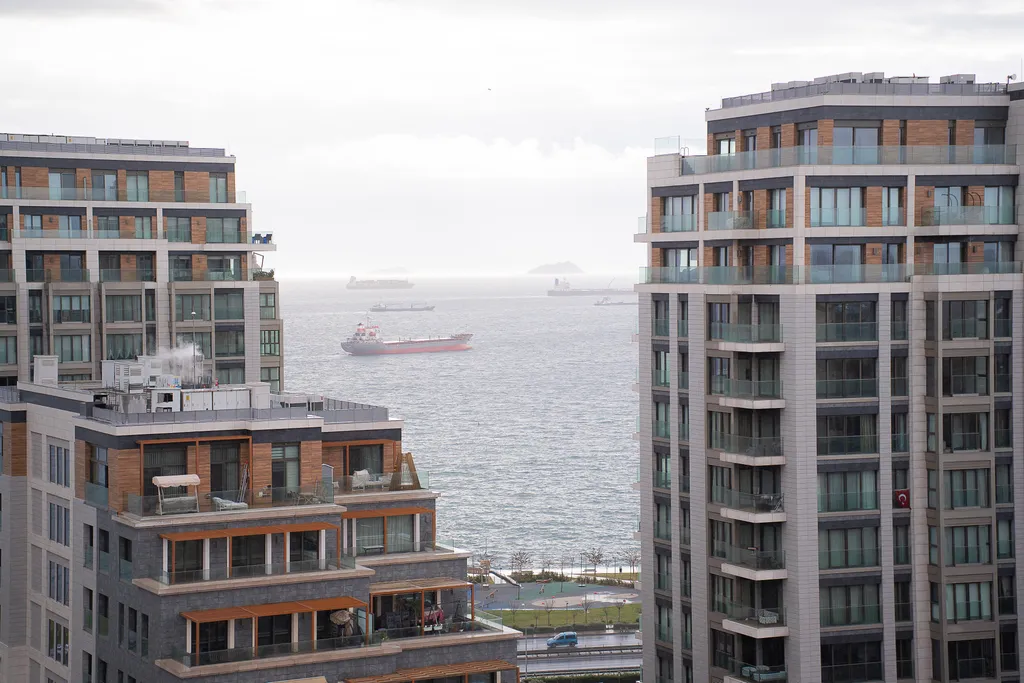 Квартира с видом на Мраморное море и город