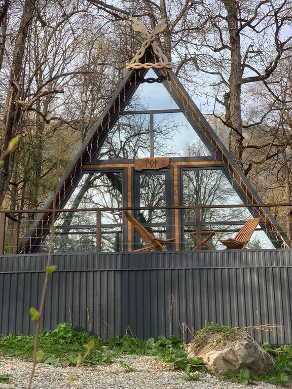 Коттедж Дом в живописном лесу (а-фрейм) — Архыз