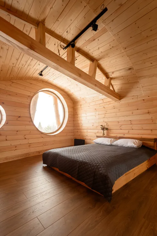 Необычный гостевой дом Экопоэзис