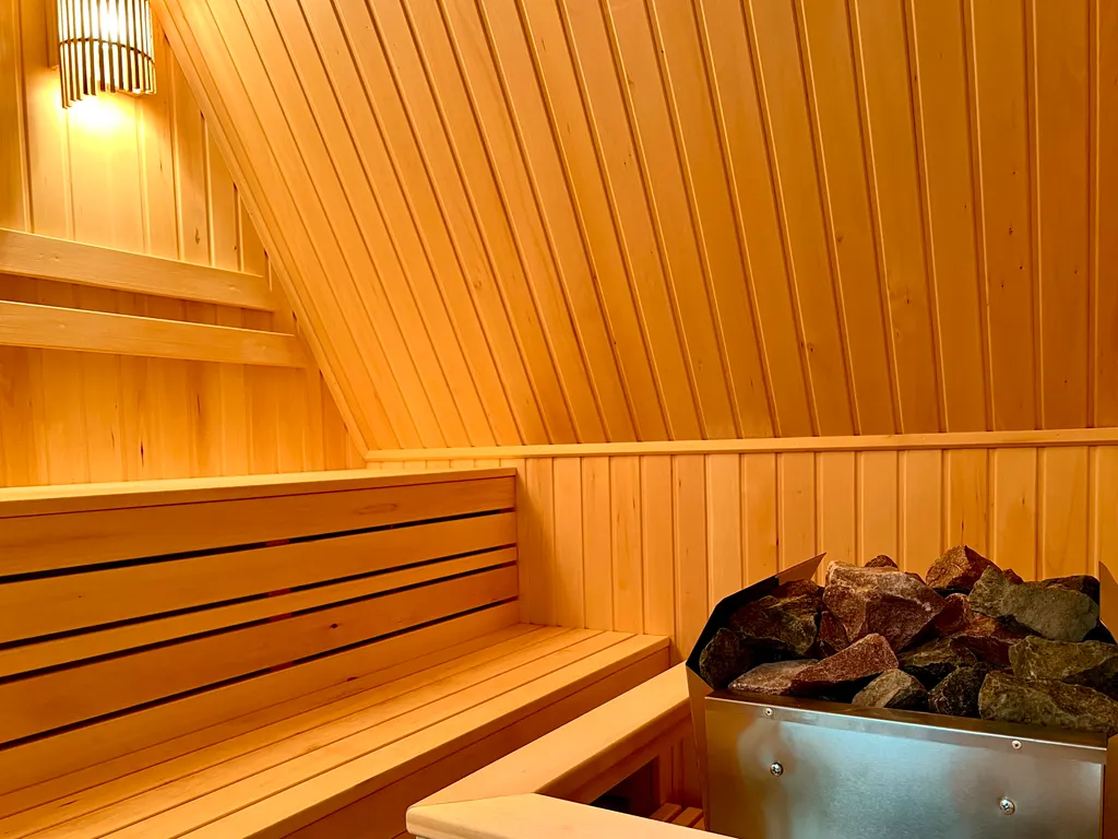 Коттедж у моря с сауной