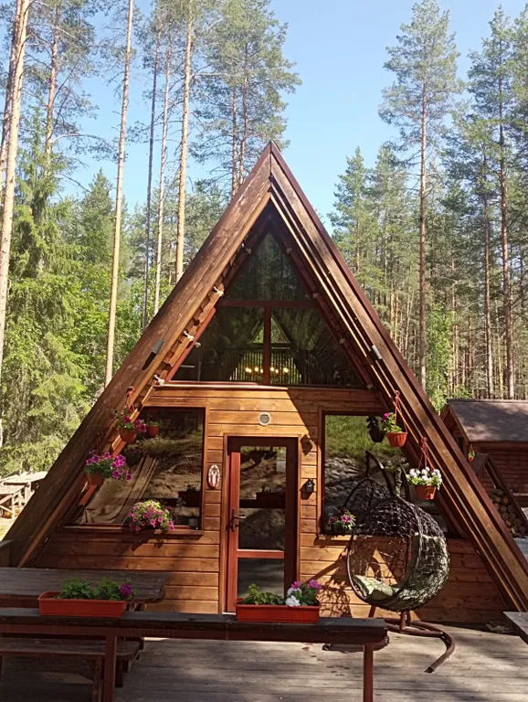 Карельский хутор A-frame