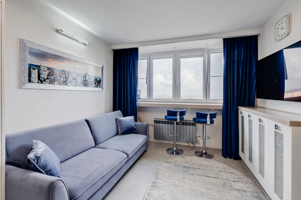 Функциональная квартира с видом на город