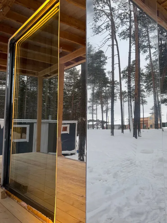 Зеркальный домик 1