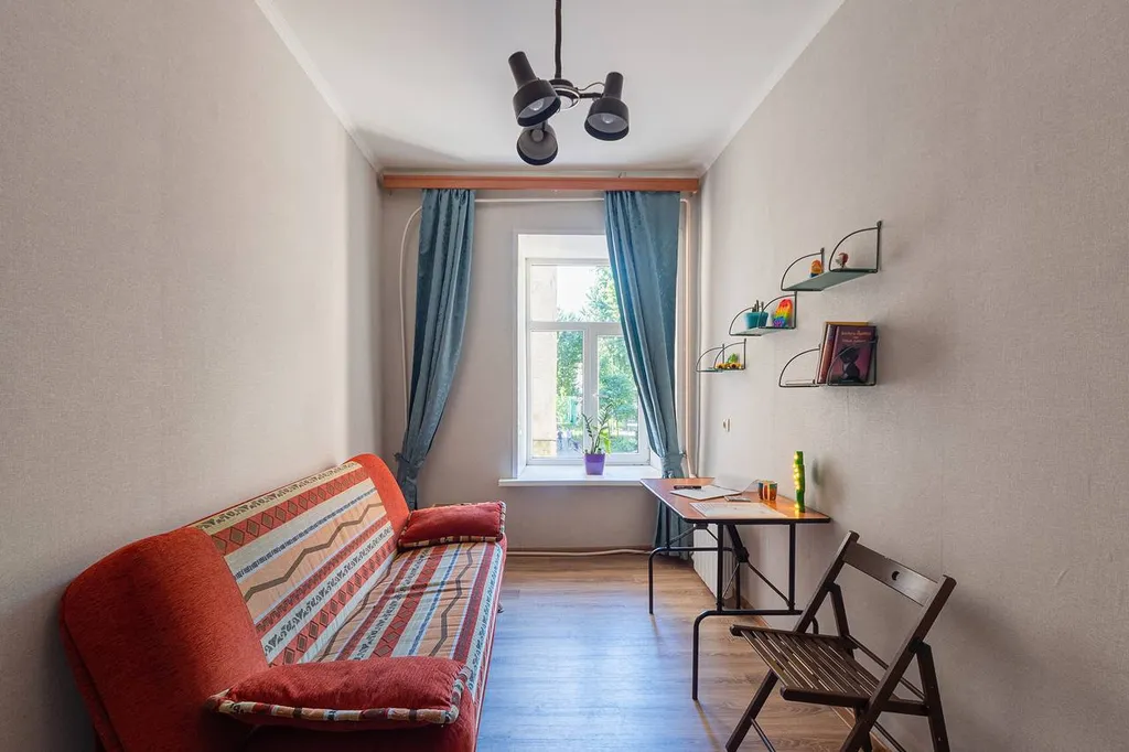 Квартира Квартира с 4 комнатами для большой семьи в 7 минутах от Невского — Санкт-Петербург