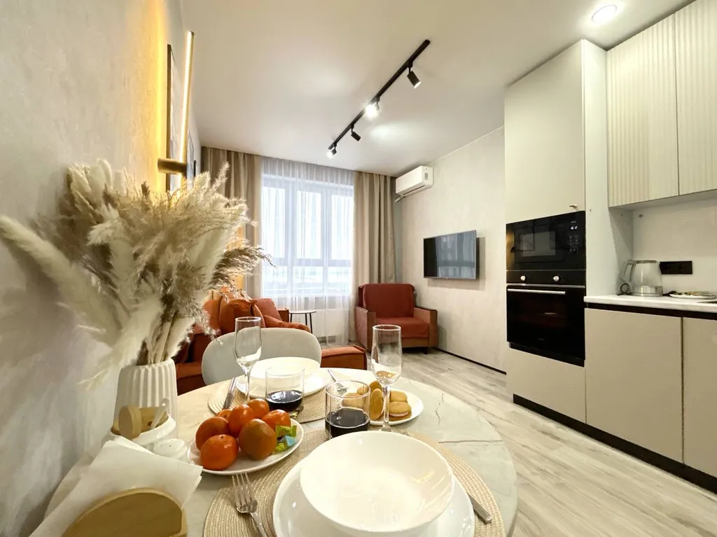 Современная студия на 14 этаже