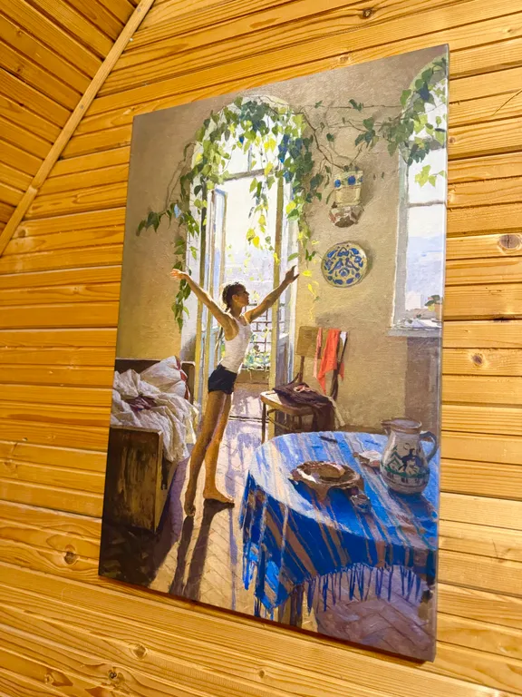 Дача художника с русской баней