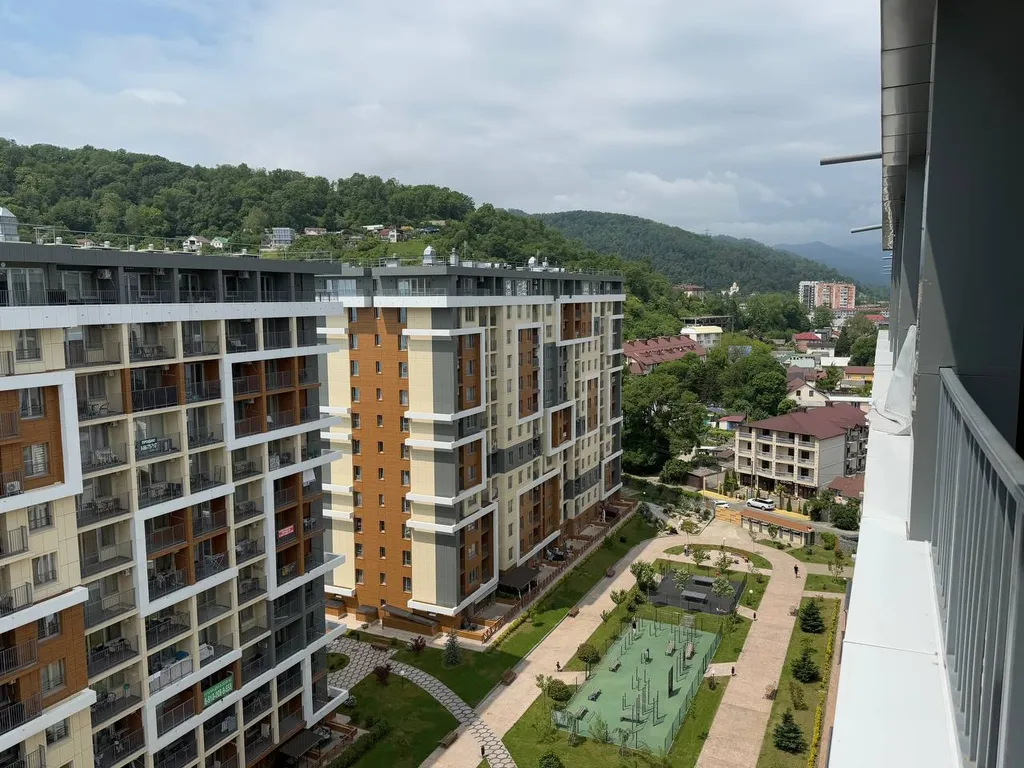 Стильная студия, панорамный вид на море и горы