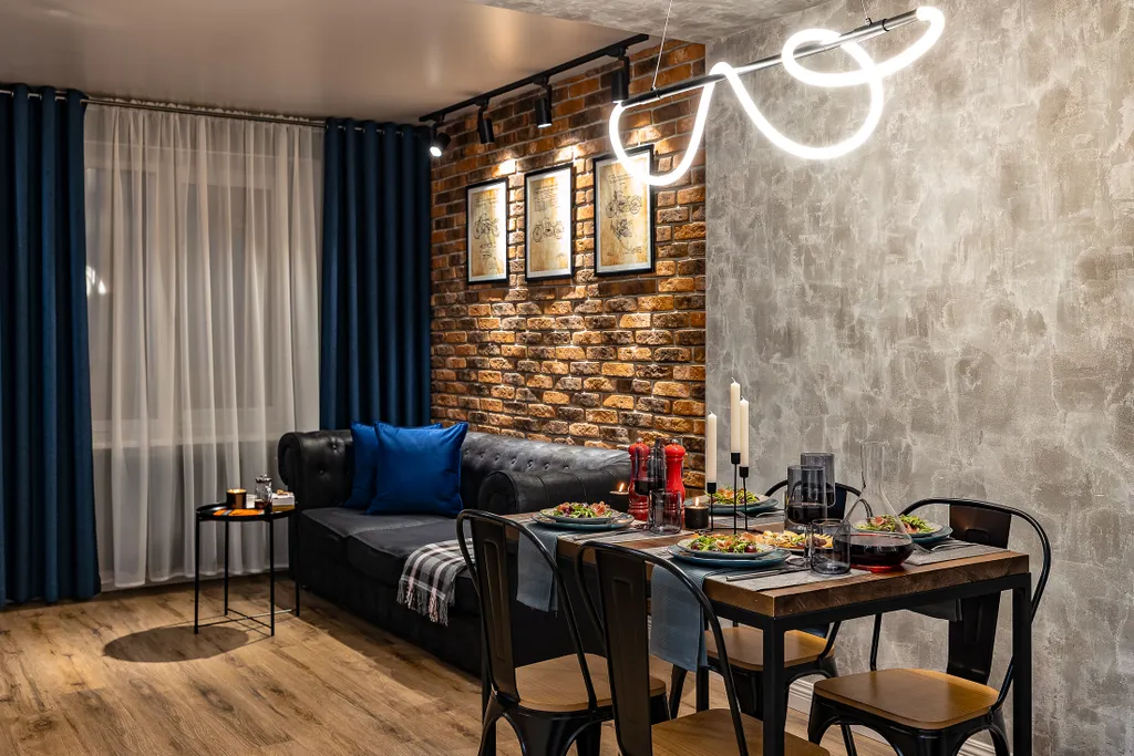 Популярная квартира в центре Британский лофт