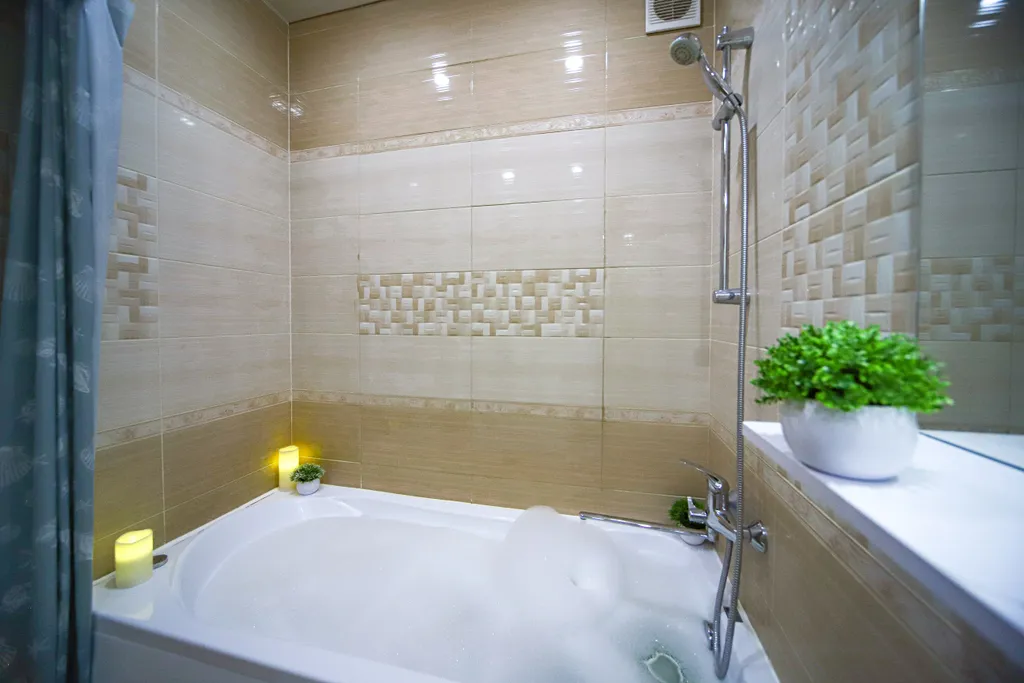 Просторная квартира с джакузи