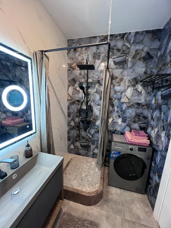 Нежная квартира с видом на город