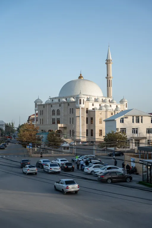 Апартаменты с видом на достопримечательность большую белую Месеть