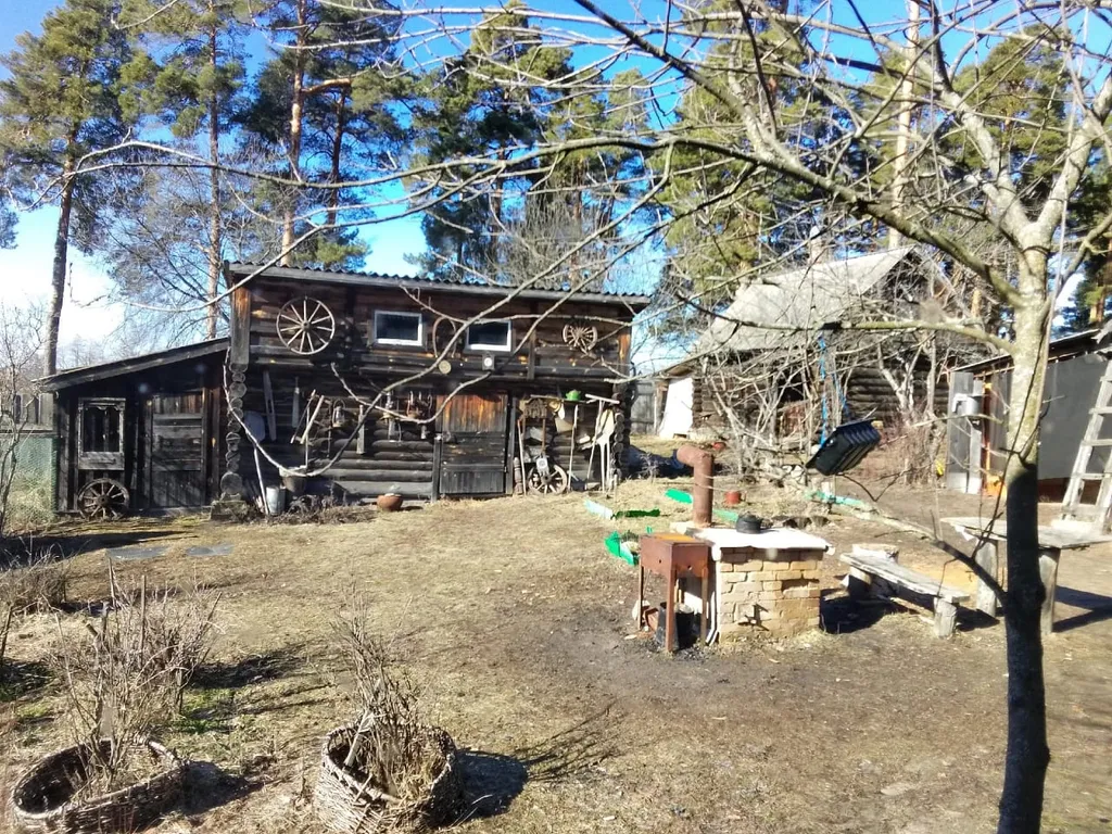 Лесной домик за рекой