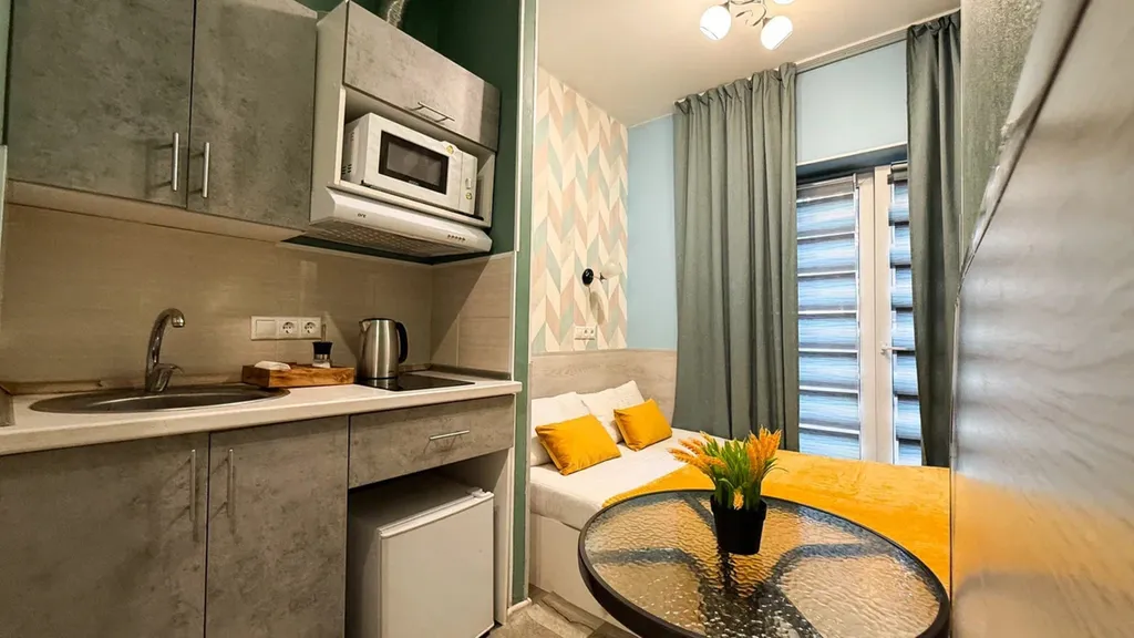 Уютная студия у метро Варшавская, Каширская