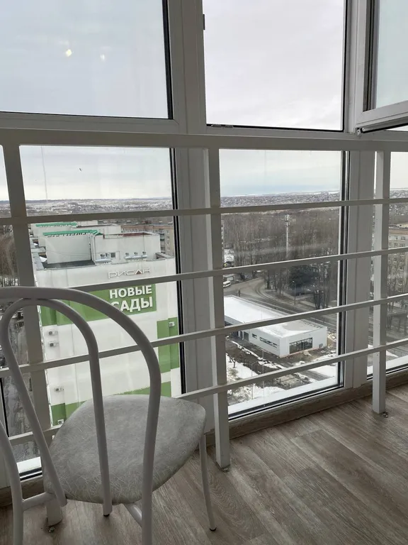 Уютная квартира с ортопедическим матрасом и панорамным балконом