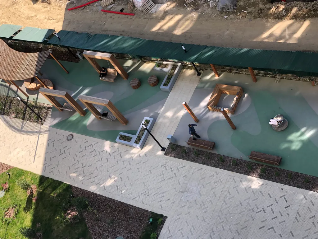 Современная стильная студия