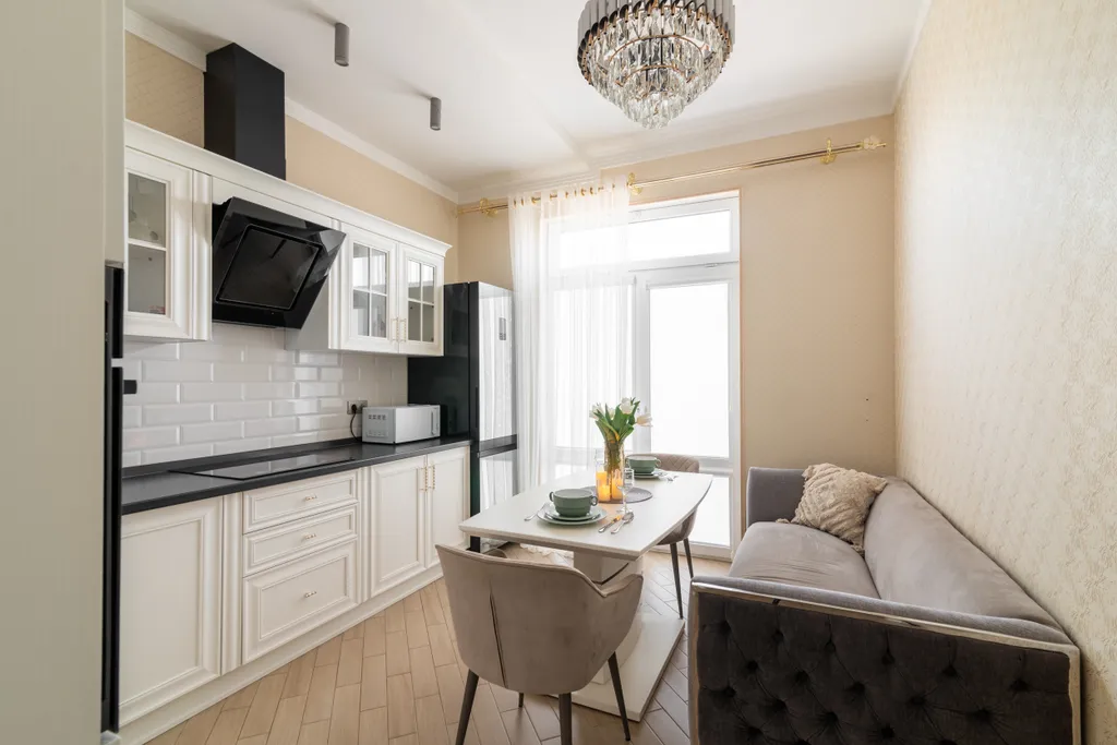 Квартира 1-комнатная квартира в центре города с панорамными окнами — Махачкала