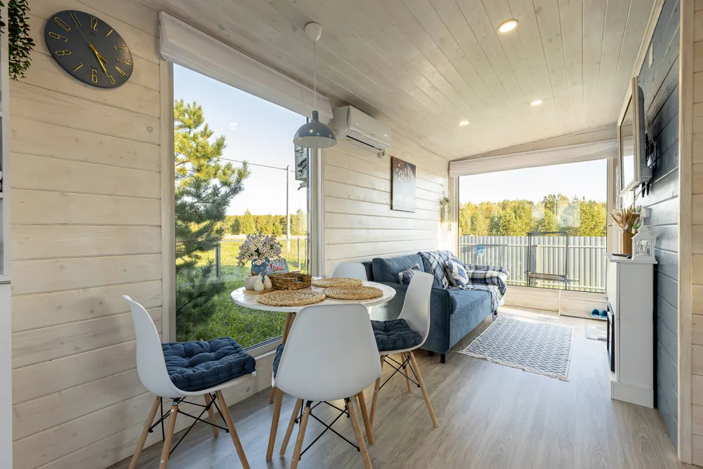 Уютный домик с банным чаном