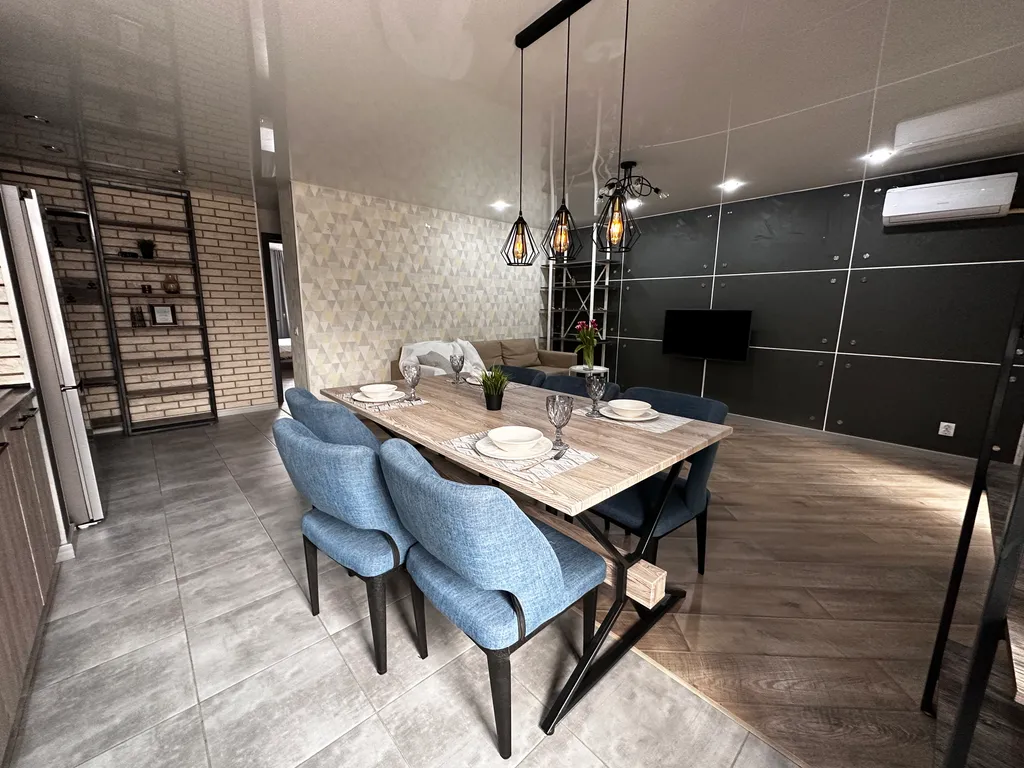 2-комнатные апартаменты-студия в центре города