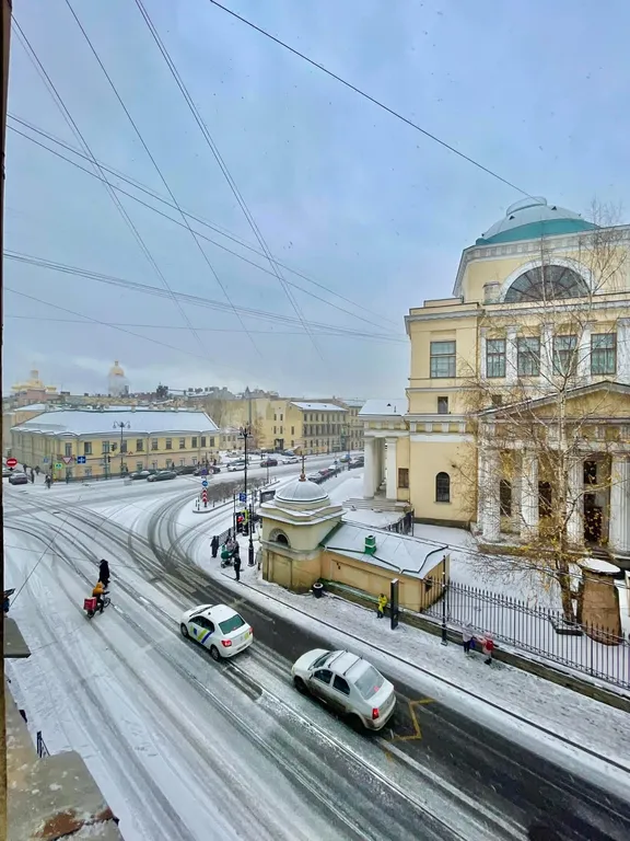 Квартира Квартира Романтика в центре: вид на Музей Арктики, до 5 гостей — Санкт-Петербург