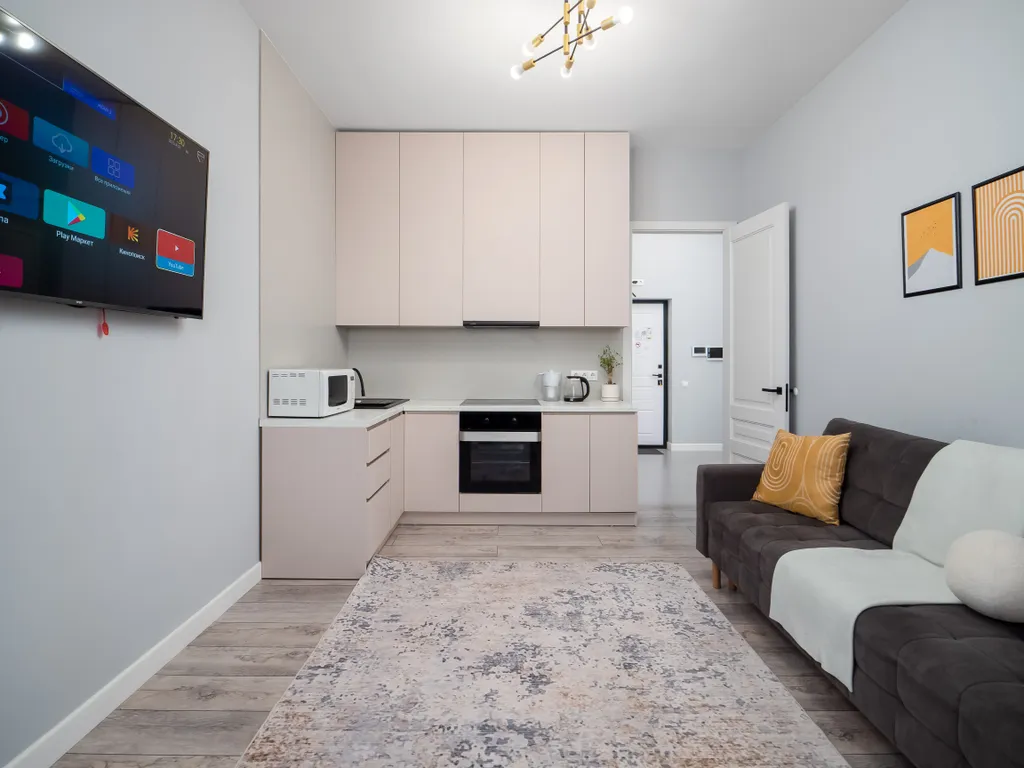 Квартира евродвушка с уютом и с видом на горы