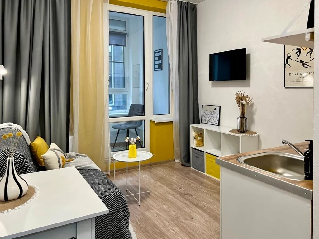 Дизайнерская студия в ЖК Рафинад в 10 минутах от аэропорта Шереметьево