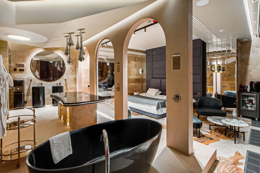 Апартаменты СПА атракцион - 77й этаж Федерация Восток.