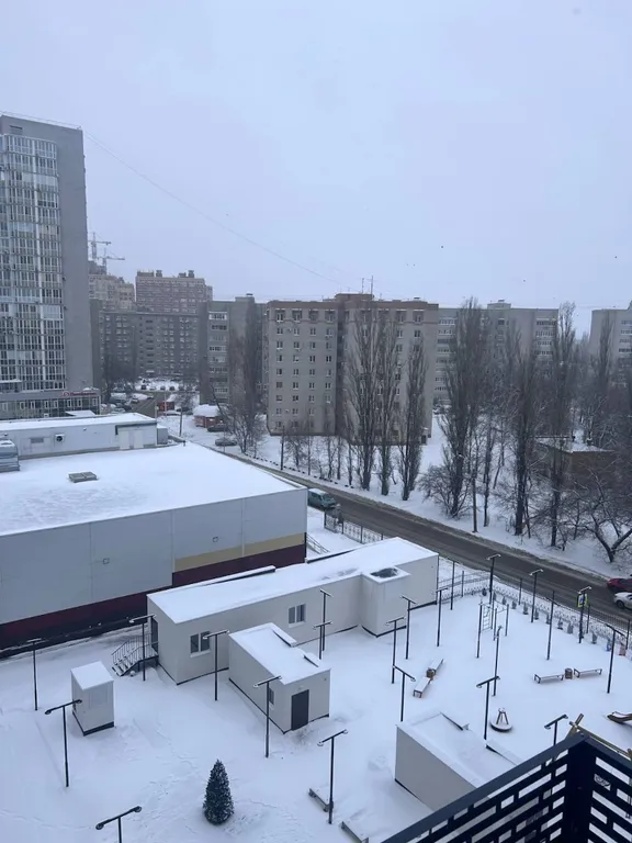 Уютная современная студия в новом доме