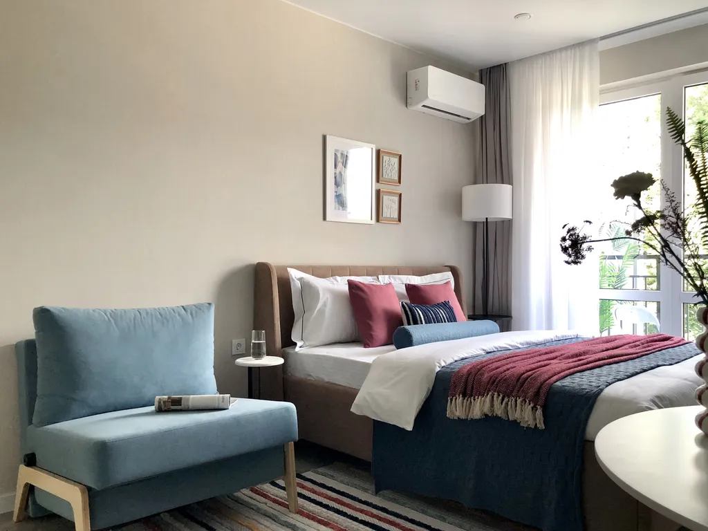 Квартира Дизайнерская студия в ЖК Летний — аренда посуточно в Кудепста