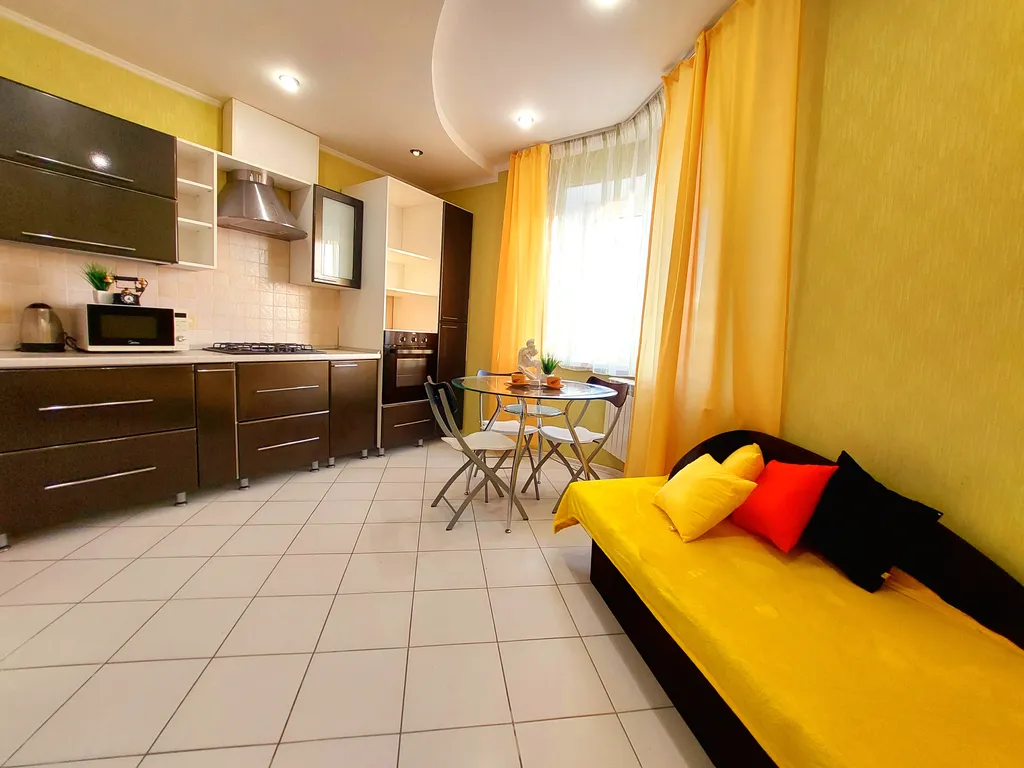 Квартира с джакузи в самом центре рядом с пляжем и ТЦ